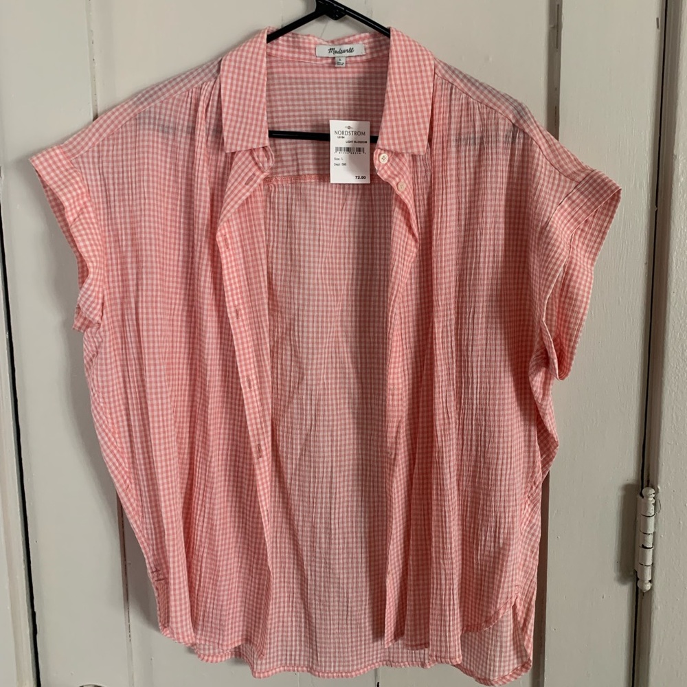 Madewell Gingham Blouse